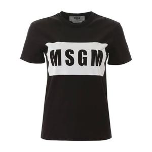 라프리마 엠에스지엠 박스 로고 반팔 티셔츠 2000MDM520 200002 99