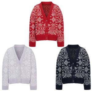 NJ5SR53 노스페이스 키즈페이즐리 가디건