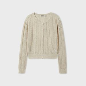 [후아유] Croche Long Sleeve Cardigan WHCKF3533F