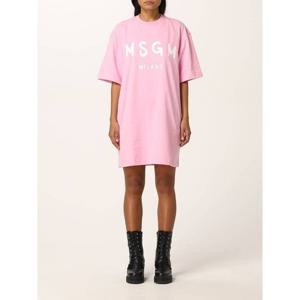 라프리마 엠에스지엠 브러쉬드 로고 반팔 원피스 2000MDA510 200002 12