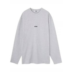 라프리마 엠에스지엠 마이크로 로고 긴팔 티셔츠 2000MDM501 200005 94