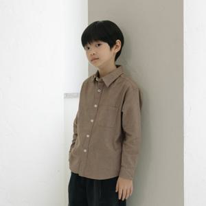 [코디주니어]옥스포드 셔츠 브라운 (베이직핏)_CDSUC52ZSH