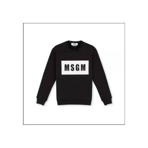 라프리마 엠에스지엠 박스 로고 크루넥 코튼 스웨트셔츠 2000MDM523 200001 99