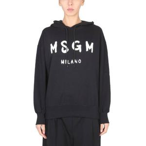 라프리마 엠에스지엠 브러쉬드 로고 후드 티셔츠 2000MDM515 200000 99