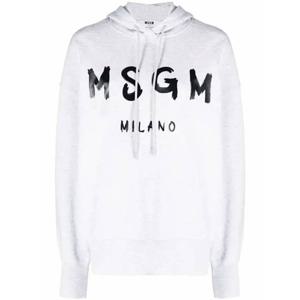 라프리마 엠에스지엠 브러쉬드 로고 후드 티셔츠 2000MDM515 200003 94