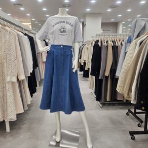 [KL]마린스플레어스커트KMJSKQF010_IC