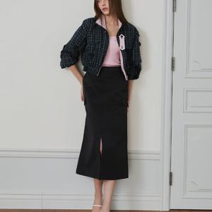 [에고이스트][BLUE LABEL]카고 밴딩 미디 스커트 ES2OSK01