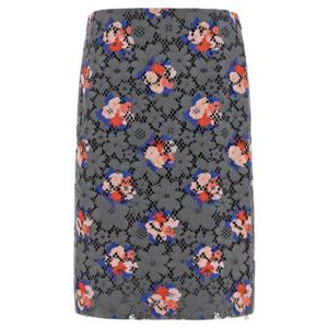 펜디 미디 스커트 FQ7722AW9EF1W0R Gray