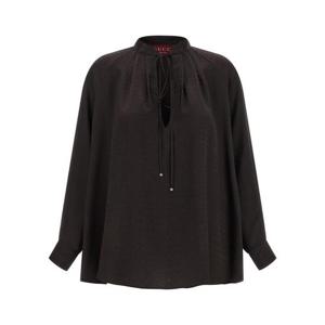 구찌 블라우스 855764ZAUDP2206 Brown