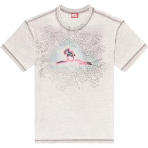 디젤 반팔 티셔츠 A204250PLBQ97DA LICHTGREY