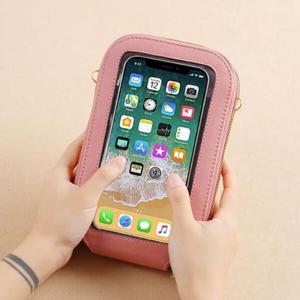 미니백 DGITEM 핸드폰 터치 크로스백 미니 가방 스마트폰