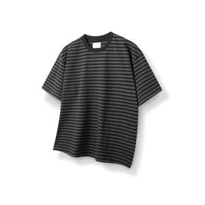 [해리슨][해리슨] 30수 2합 단가라 반팔티 ORLF1019