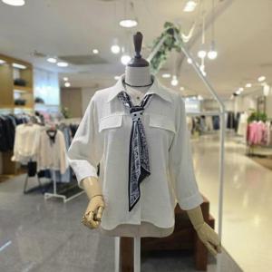 [멜로디가든]M26M4B101_타이 블라우스