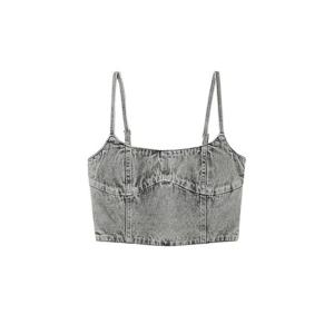 [게스]게스 여성 블리치드 뷔스티에 그레이 YP2D5254