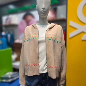 [베네통]포켓 후디 가디건 BAKC07411MD_DG