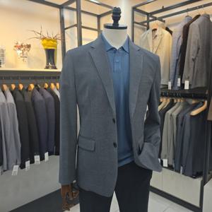 [트레몰로]봄여름용 마혼방 폴리서커 스판 자켓 NFU5S55C43104