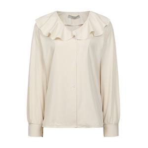 [예쎄][예쎄] 루즈핏 러플 카라 브이넥 블라우스(S6SBL052A)