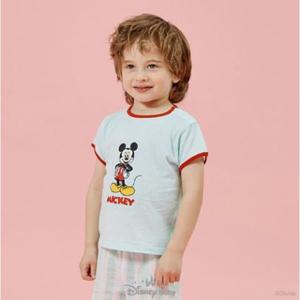 [디즈니베이비]미키포인트파자마(MINT)_79S343001