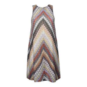 미소니 미디 원피스 DS25WG1ZBR012O SM9R4 Blue