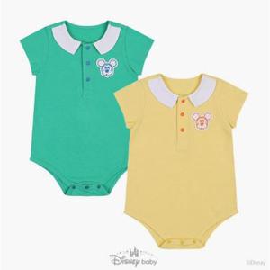 [디즈니베이비]미키비비드반팔바디수트(GREEN,YELLOW)_79S317506