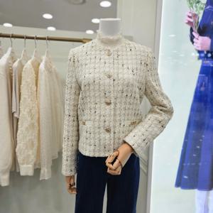 [베스띠벨리]라운드 포켓 디테일 트위드 자켓 BMJAC2107_US