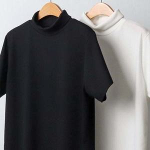 빅사이즈미시옷 307J369S 베이직 하이넥 여성큰옷 반