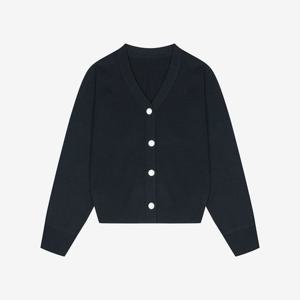 [베스띠벨리](26신상) 브이넥 세미 크롭 가디건 BMCCB29630_US