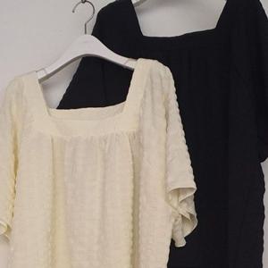 의류 박시 빅사이즈 가오리핏 블라우스 307P714S