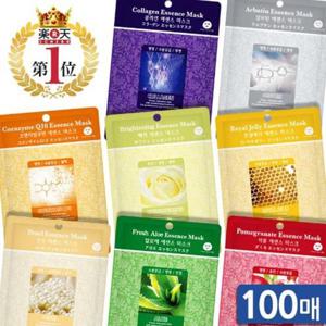 에센스마스크 엠제이케어 에센스 마스크팩 100매