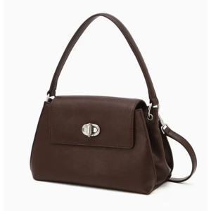 [질스튜어트핸드백][AUBE] 가죽 오브 장식 크로스백 S 다크브라운 JABA6F116 W3