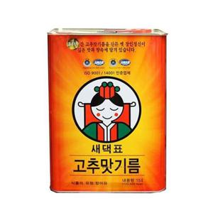 새댁표 고추맛기름15L