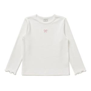 [래핑차일드]리본 골지 티셔츠 (86139-331-70)