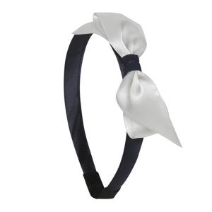 [빈]실버 리본 헤어밴드BA22AX03GY