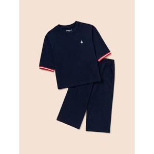 [빈폴키즈] 7부 피케 상하세트  네이비 (BI6341U02R)