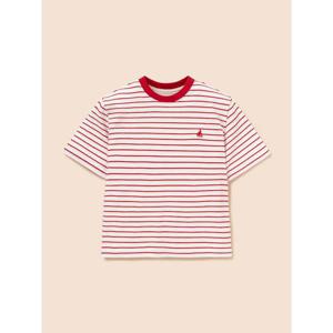 [빈폴키즈] 멀티 스트라이프 반소매 티셔츠  레드 (BI6342U106)