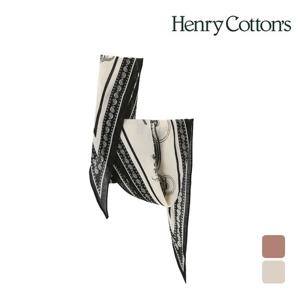 헨리코튼 캐리지 마름모 스카프 OQHCS10004