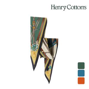 헨리코튼 윈드벨트 마름모 스카프 OQHCS10003