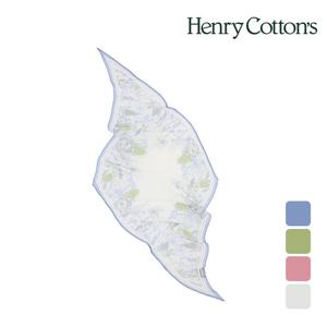 헨리코튼 레리플라워 마름모 스카프 PSHCS10010