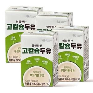 요양원 뉴케어 영양 한잔 고칼슘 두유 150ml 24팩