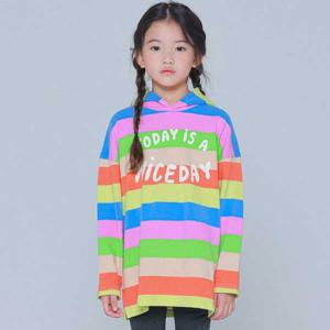 [아이러브제이]Y. 나이스 레인보우 후드 티 JUFTO57