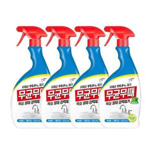 간편 피죤 무균무때 세정제 욕실용 x 4 900ml