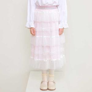 [아이러브제이]R. 로라 망사 롱 치마 레깅스 JUFLE02