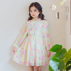 [아이러브제이]마블링 쉬폰 원피스 JUSOP23