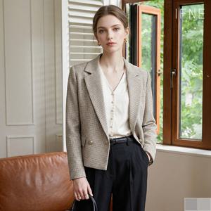 [이프네] 컬러믹스 더블 숏 자켓 (DN3WJK03)