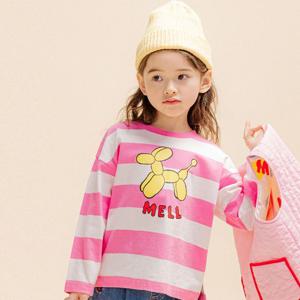 [아이러브제이]M.강아지 스트라이프 티셔츠 JWSTO50