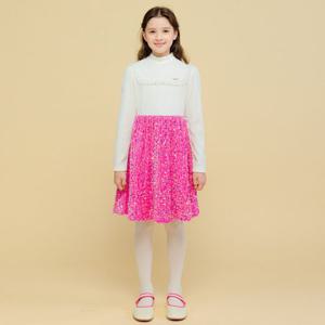 [아이러브제이]N.반짝트윙클 하프넥 셔링 원피스 JVWOP67