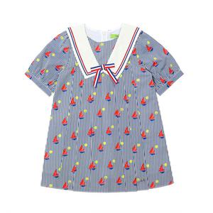 [티파니(정상)]S/T 카라 주름 OP(T32KAO010-BS)