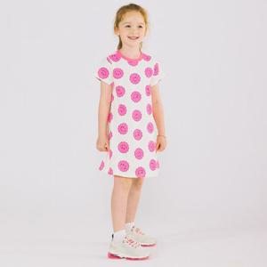 [아이러브제이]뭉글스마일 반팔 원피스 JWUOP32