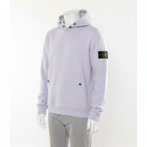 스톤아일랜드 61720 브러쉬드 코튼 플리스 Snap 후드 Sweatshirt_레귤러 핏 791561720 V0047 스냅 후드티_레귤러핏 374391