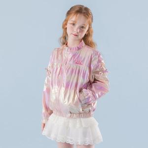 [아이러브제이]레잇 홀로그램 우븐 아우터 JYSOU20